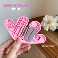 SUNFAY LOVE-SHAPED CHILDREN'S FRINGE CUTTING COMB / MULTIPURPOSE HAIR FRINGE CUTTING TOOL FOR BABY A