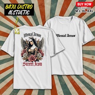 Streetwear Distro Clothes STREET ICON MENTAL ARMOR Clothing Apparel Unisex Streetwear Distro Clothes