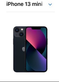 Apple iPhone 13 mini midnight black 256GB