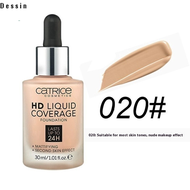 MỸ PHẨM CATRICE HD Liquid BÌA NỀN NỀN Kem nền trang điểm mặt CATRICE Kiểm soát dầu Duy trì trang điể