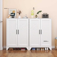 OROR Steel Shoe Cabinet Entrance Foyer Storage Cabinet Large Capacity Shoe Cabinet
