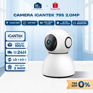 Icantek Intek 79S Infrared Wifi IP Camera - 2MP Resolution - 2-Way Talk Sound, ONVIF Standard - Genu