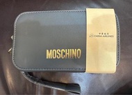 限時特價 全新 華航 Moschino 過夜包 化妝包 包包 手提包