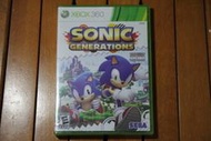 ((全新未拆))XBOX360 Sonic Generations 音速小子 新世代 純白時空 美版