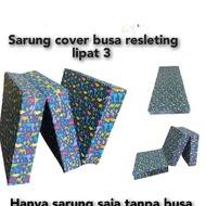 3-fold zippered foam mattress sheet cover, size 200x160, thickness 5 10 15 20 cm TS