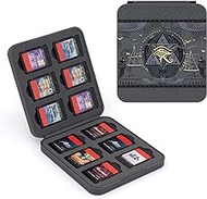 GeekShare Portable Switch Game Card Case-Switch Game Holder Case with 12 Game Card Slots-Game Card Carrying Storage Box Compatible with Nintendo Switch- Land of Mystery [video game]