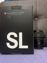 完美無瑕 全套有盒 Leica APO-Summicron SL 35 35mm F2 APO  SL L TL L CL Sigma L Use 11184 2023年6月出產