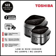 TOSHIBA RC-10IRPS 1.0L / RC-18ISPS 1.8L LOW GI RICE COOKER - 2 YEARS LOCAL WARRANTY
