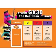 U mobile gx30 reload