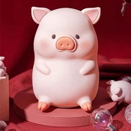 Lulu 豬 拍拍燈 usb 小夜燈