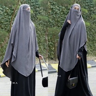 Jenna Tudung Labuh Patuh Syari Burqa chador niqab abaya hijab jilbab
