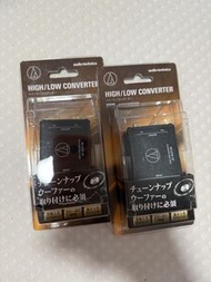 audio-technica喇叭線轉RCA轉換器一對