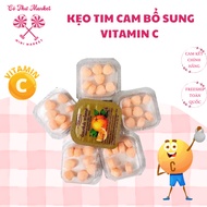 [ 24 BOXES ] Thai Vitamin C Orange Candy | Heart Candy Childhood Orange Candy (2.8g box) - LADY MARK