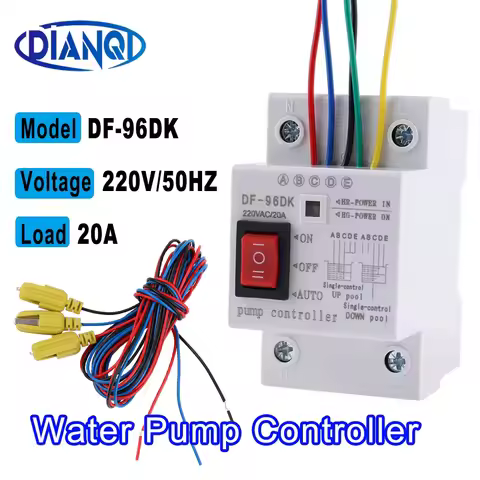 DF-96D DF-96DK Water Level Controller Switch 220V Water Tank Liquid Level Detection Sensor Water Pum