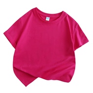 Pure Cotton Girlfriends Short Sleeve Female Color T-Shirt Candy Color Bridesmaid Group Sisters Outfi