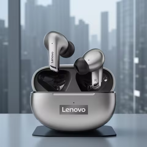 Lenovo LP5 Wireless Bluetooth Earbuds Stereo HiFi Music Earphones Headphones Sports Waterproof TWS H
