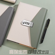 Conference a5 Student Simple with Code Notebook Thickened Business High Diary Yan Code Value Lock Re
