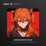 Photovoltaic Glass Anime Mouse Pad, Exclusively for FPS Esports Games, Newly Upgraded Tempered Smoot