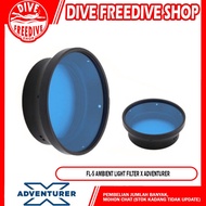 FL-5 6B Ambient Light Filter XAdventurer FL-5 Torch Diving for M15000 M8000 Scuba Diving Flashlight 