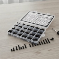 720pcs Laptop Notebook Screws Assortment, Replacement Computer Mini Screws Kit M1.4/M1.7/M2/M2.5/M3 