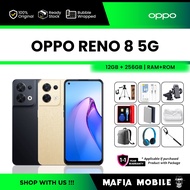 OPPO Reno 8 5G [12GB RAM 256GB ROM ] - Original OPPO Malaysia