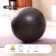 【磨砂款-55cm】運動球 瑜珈球 加厚防爆健身球成人專用平衡瑜珈球孕婦助產分娩運動彈性球