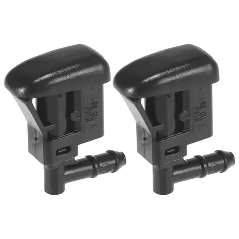 2Pcs Windshield Washer Sprayer Nozzle Jet Front Window New 61667110852 For -BMW 1 Series E81 E87 E88