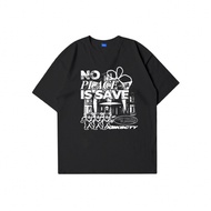 RegularKubik Society Tshirt 20s Cotton Material - NoPlace Black Tshirt men's women's t-shirts clothi