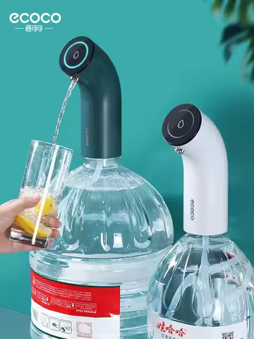 Ecoco Barreled Water Pumper Electric Water Presser Pure Water Dispenser Mineral Water Automatically 
