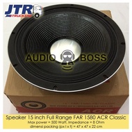 JTR Speaker 15 inch Full Range FAR 1580 ACR Classic 15 ACR Full Range