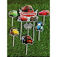 McQueen happy birthday cake Topper birthday cake decoration
