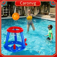 Caronvg Adults Pool Games Pool Floats Toy Fun Inflatable Pool Games Set for Kids and Adults Basketba