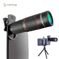 Universal 20X Zoom Cell Phone Lens External Mobile Phone HD Camera Lens Clip Cell Phone Telescope Le