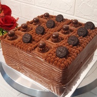 Kue Ulang Tahun#Coklat#Brownies# 20cm