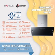 Giveaway Zeus Z-2 Digital Lock Hafele Designer Chimney Hood 90cm (Art. No. 538.82.373) / Delivery Included