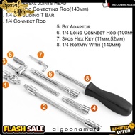 46 Pcs Car Motorcycle Shock Wrench Set Complete Socket Tool Kit Car Motorcycle Ring Fitting Set This