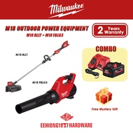 MILWAUKEE M18BLLT Line Trimmer M18FBLG3 Leaf Blower Outdoor Power Tools Combo M18 BLLT M18 FBLG3