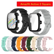 Amazfit Active 2 Square strap Silicone strap for Amazfit Active 2 strap Sports wristband for Amazfit
