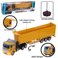 Remote Control Construction Truck Heavy Transport Truck Big Van Dump Dumper Transporter Container