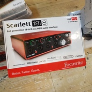 SCARLETT FOCUSRITE 18I8 2ND GEN Brand new sealed