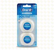 Oral-B - 歐樂B 微蠟牙線50米 X 2 (4987176191670) 新舊包裝隨機發貨