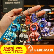 GANTUNGAN BD Premium Thick Silicone Bear Lighting Keychain Lighting Bear Keychain/ Bear Lighting Key