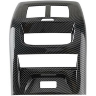 1pc Rear Air Outlet Vent Panel Cover Trim Carbon Fiber ABS, for X3 iX3 2022-2023 Car Interior Access