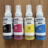 หมึกแท้ 100% Epson T664 ราคาถูก หมึกเติม Epson 664 for L110 L120 L1300 L310 L210 L220 L360 L365