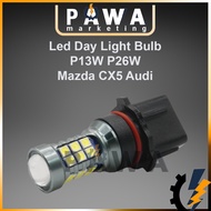 Votec 100% Auhtentic 1PC Led Daylight Bulb P13W P26W 13W 26W 12V 24V Canbus Mazda CX5 Audi Volkwagen