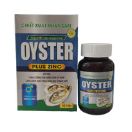 Tăng cường sinh lý nam - Tinh chất hàu biển Oyster plus zinc - Hộp 30 viên