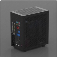 GEEEK M21 / M31 Mini ITX Computer Case, Supports 120mm AIO Liquid Cooler, Low-Profile GPU and 1U Fle