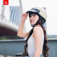 Falcon F10 3/4 Helmet Compact Design, Easy to Coordinate