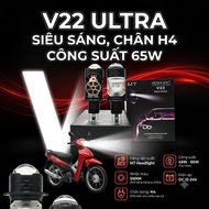 V22 Ultra white light LED bulb H4 60W no need to charge