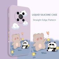 Cloud Bear Phone Case For Huawei Honor X9B X9A X9C X8 X8B X7B X6B Y8P Y7A 4G 5G Creative Design Cove